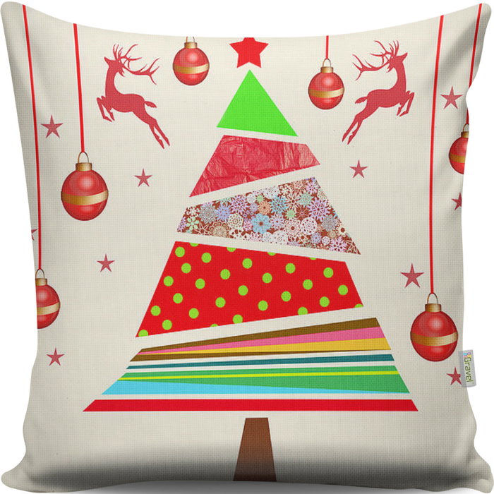 Aberto Design Cojín Multicolor con Relleno de Silicona Aberto Design Cojín Multicolor con Relleno de Silicona